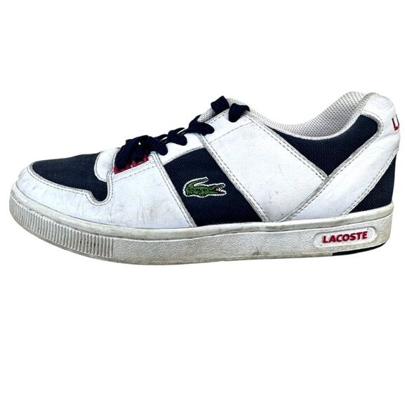 Lacoste Men’s Thrill Canvas‎ Casual Comfort Shoe Size 8.5 - Picture 1 of 9